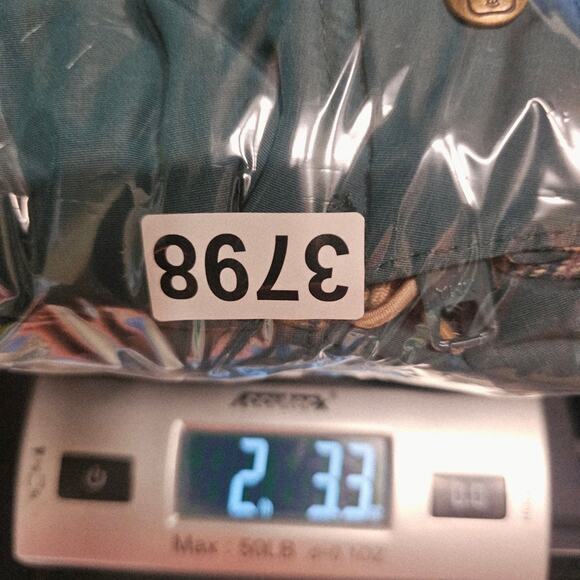 Vintage Lands' End Hooded Utility Field Chore Barn Jacket Forest Green 2X 3798 - Picture 9 of 9